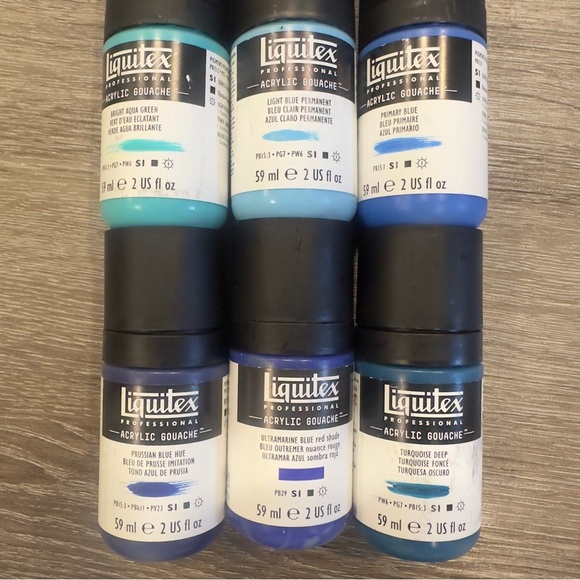 28 Liquitex Acrylic Gouache Paint Set. All New - Picture 4 of 6